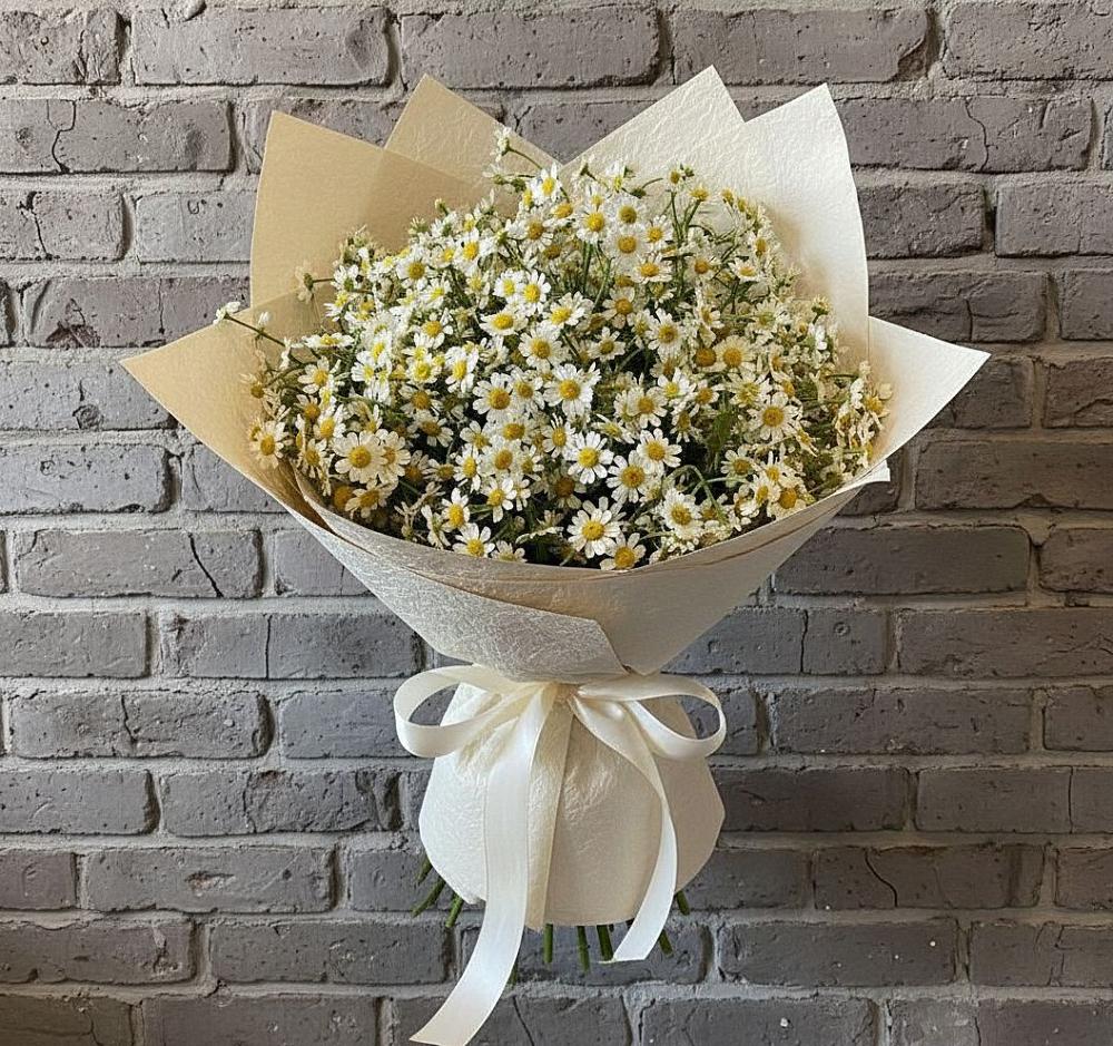 Букет цветов из: Ромашки в Ильинке Новокузнецк