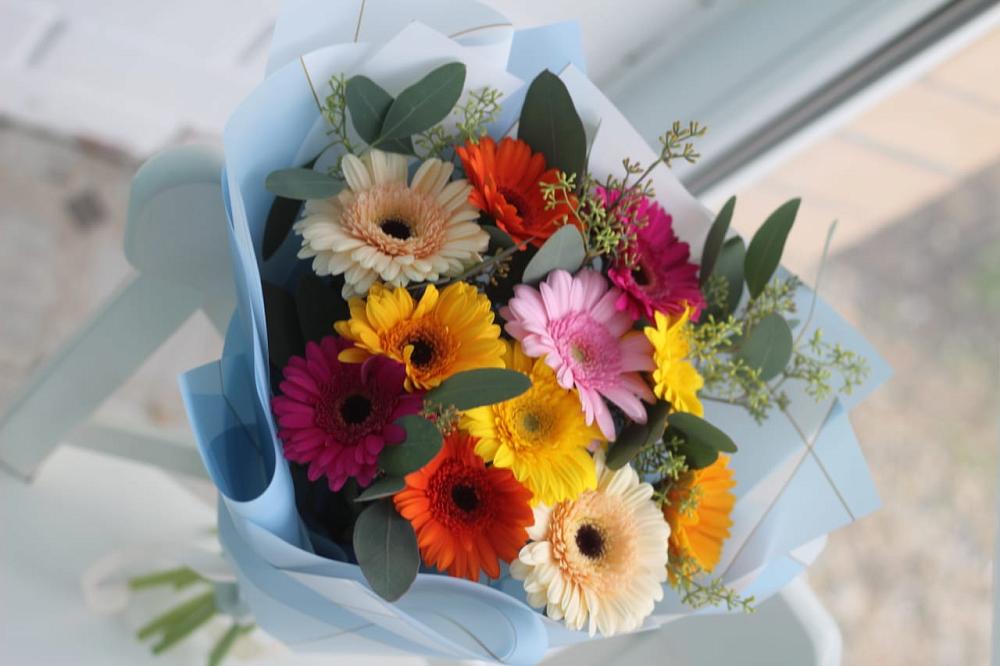 Букет цветов из: Герберы в Ильинке Новокузнецк