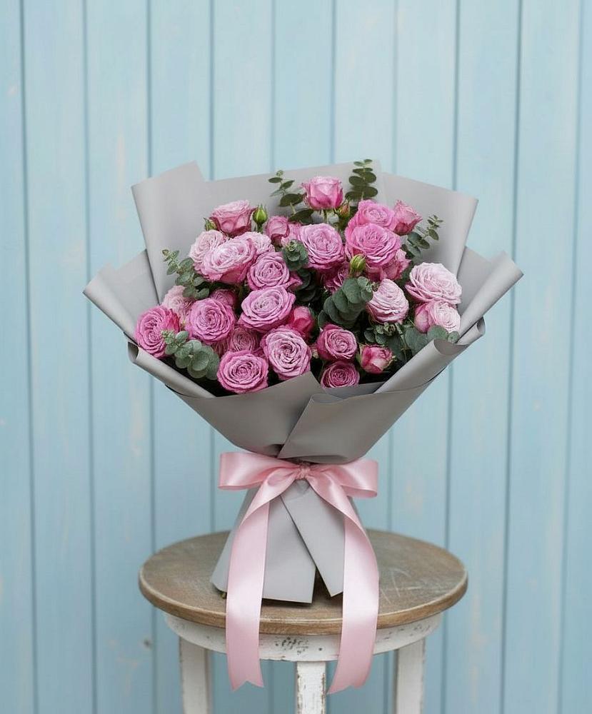 Букет цветов из: Розы в Ильинке Новокузнецк