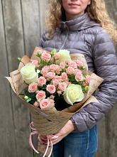 Букет цветов из:  Розы #REPLACE_PRED# Ильинке Новокузнецк
