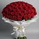 Букет 101 Красная роза Блэк Мэджик в Ильинке Новокузнецк