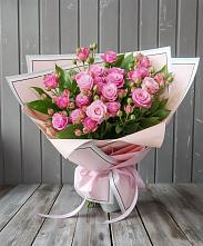 Букет Розовый кустик #REPLACE_PRED# Ильинке Новокузнецк