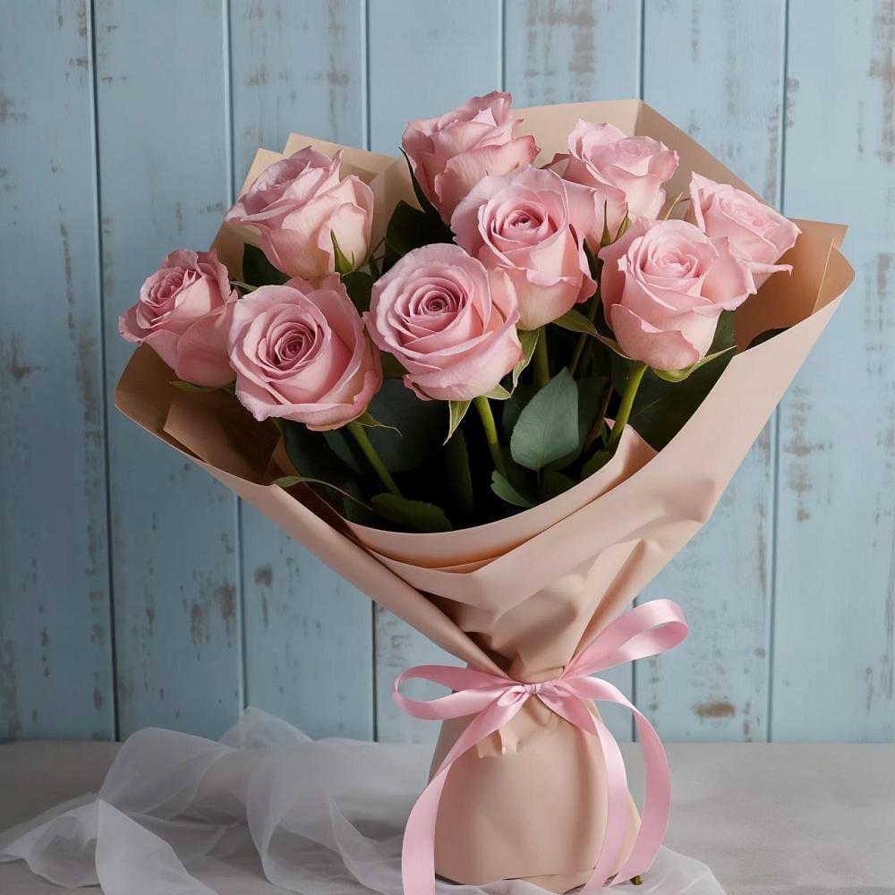 Букет цветов из: Розы в Ильинке Новокузнецк