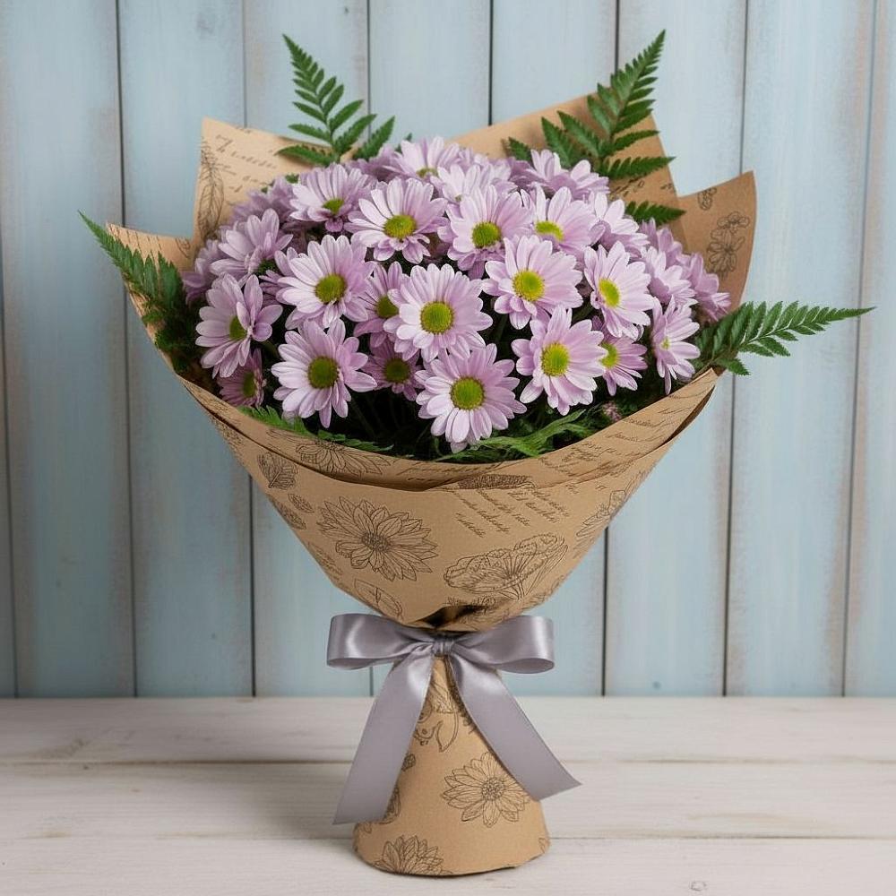 Букет цветов из: Хризантемы в Ильинке Новокузнецк