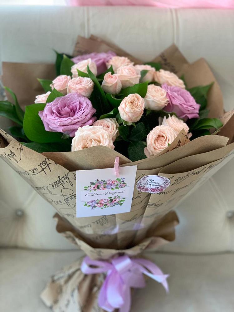 Букет цветов из: Розы в Ильинке Новокузнецк