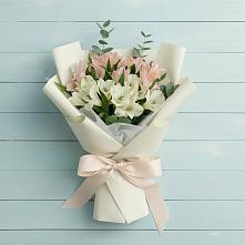 Букет цветов из:  Альстромерии в Ильинке Новокузнецк