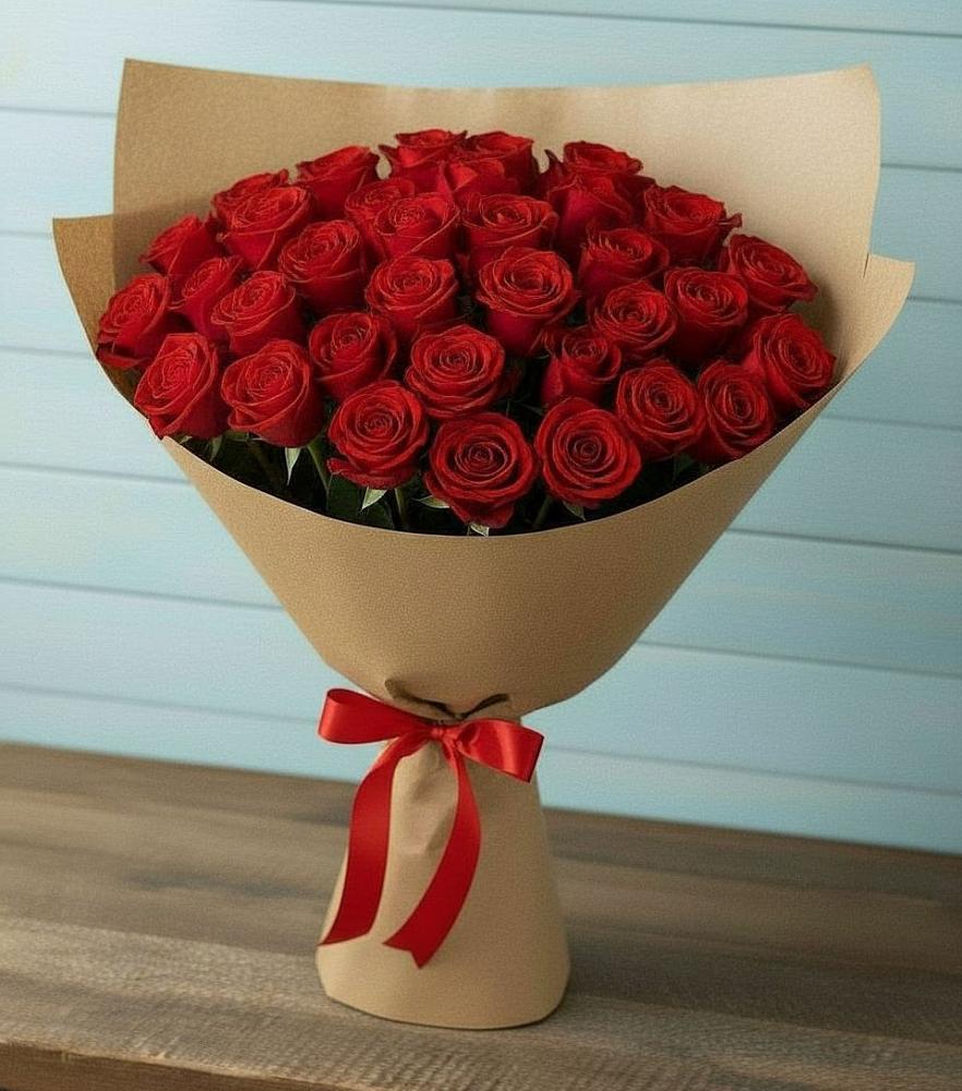 Букет Красные розы Милано в Ильинке Новокузнецк
