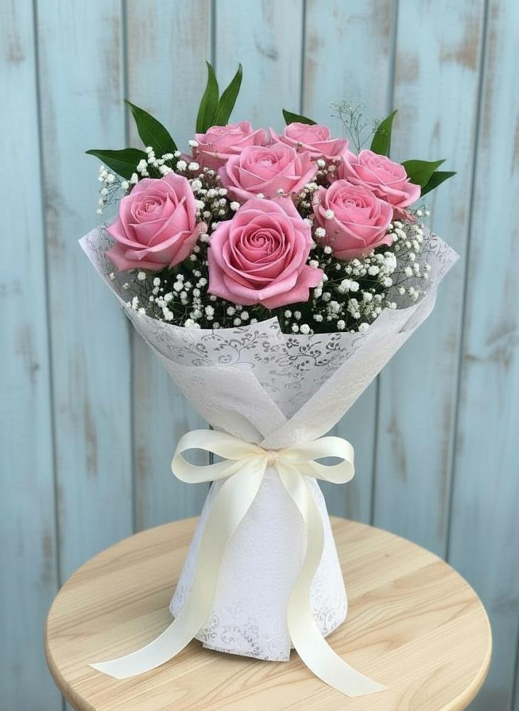 Букет цветов из: Розы в Ильинке Новокузнецк