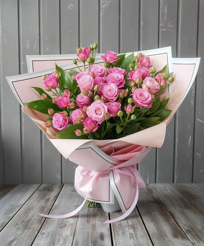 Букет Розовый кустик в Ильинке Новокузнецк