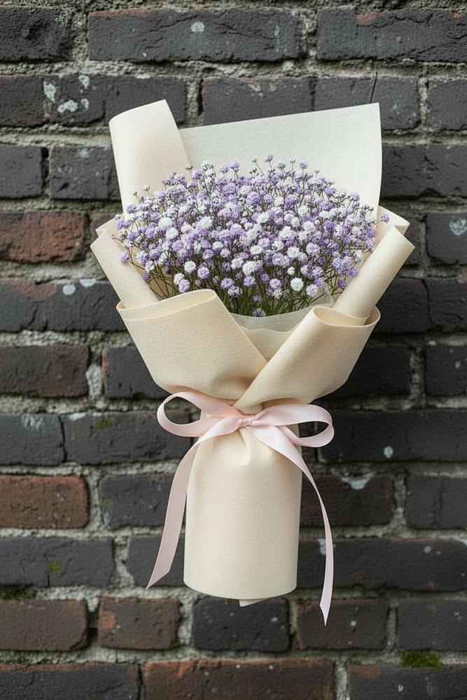 Букет цветов из: Гипсофила в Ильинке Новокузнецк