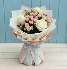 Букет цветов из:  Розы в Ильинке Новокузнецк