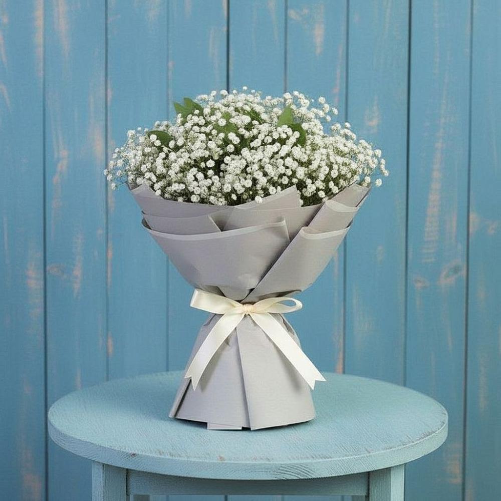 Букет цветов из: Гипсофила в Ильинке Новокузнецк