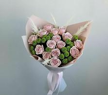 Букет цветов из:  Розы и Хризантемы в Ильинке Новокузнецк
