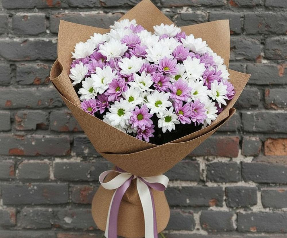 Букет цветов из: Хризантемы в Ильинке Новокузнецк