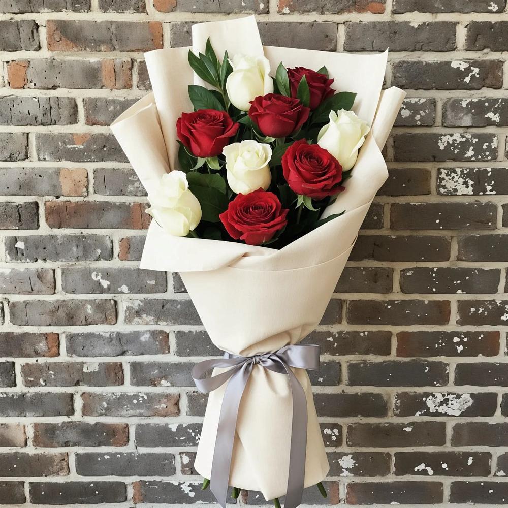 Букет цветов из: Розы в Ильинке Новокузнецк