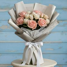 Букет цветов из:  Розы #REPLACE_PRED# Ильинке Новокузнецк
