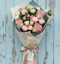 Букет цветов из:  Розы #REPLACE_PRED# Ильинке Новокузнецк