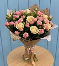 Букет цветов из:  Розы #REPLACE_PRED# Ильинке Новокузнецк