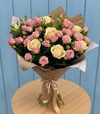 Букет цветов из:  Розы в Ильинке Новокузнецк