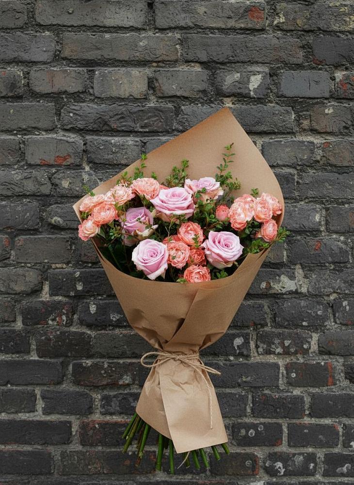 Букет цветов из: Розы в Ильинке Новокузнецк