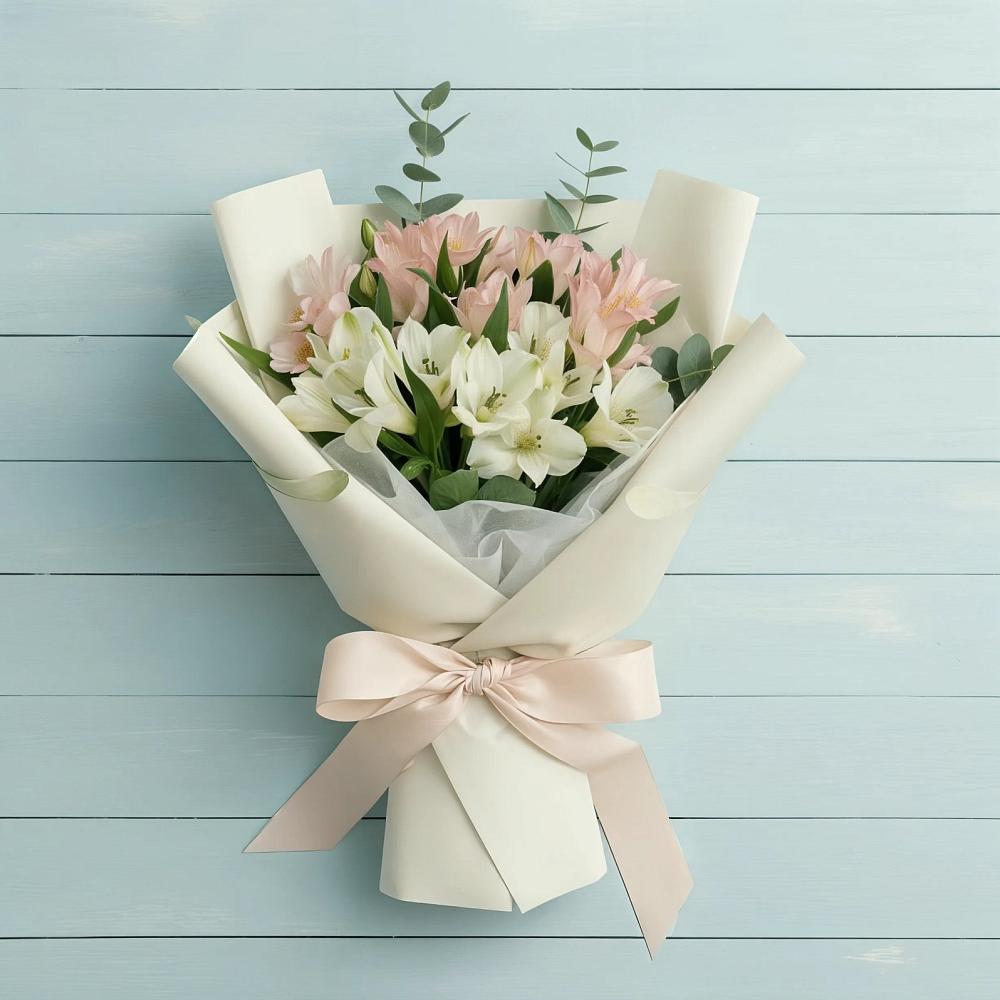 Букет цветов из: Альстромерии в Ильинке Новокузнецк