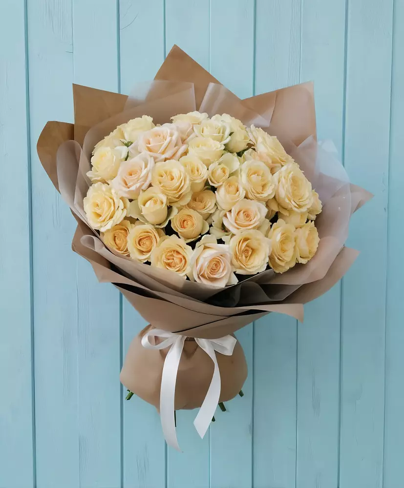 Букет Кремовое облако в Ильинке Новокузнецк