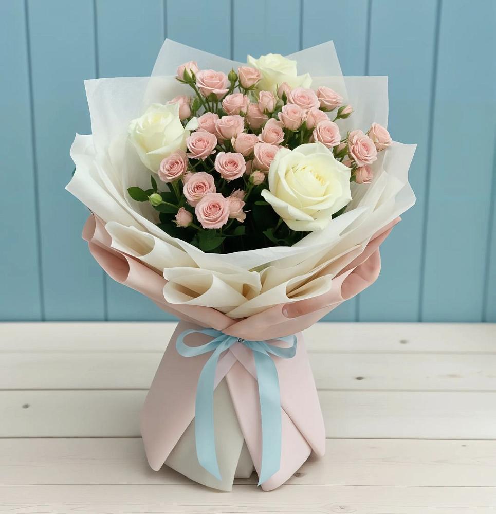 Букет цветов из: Розы в Ильинке Новокузнецк