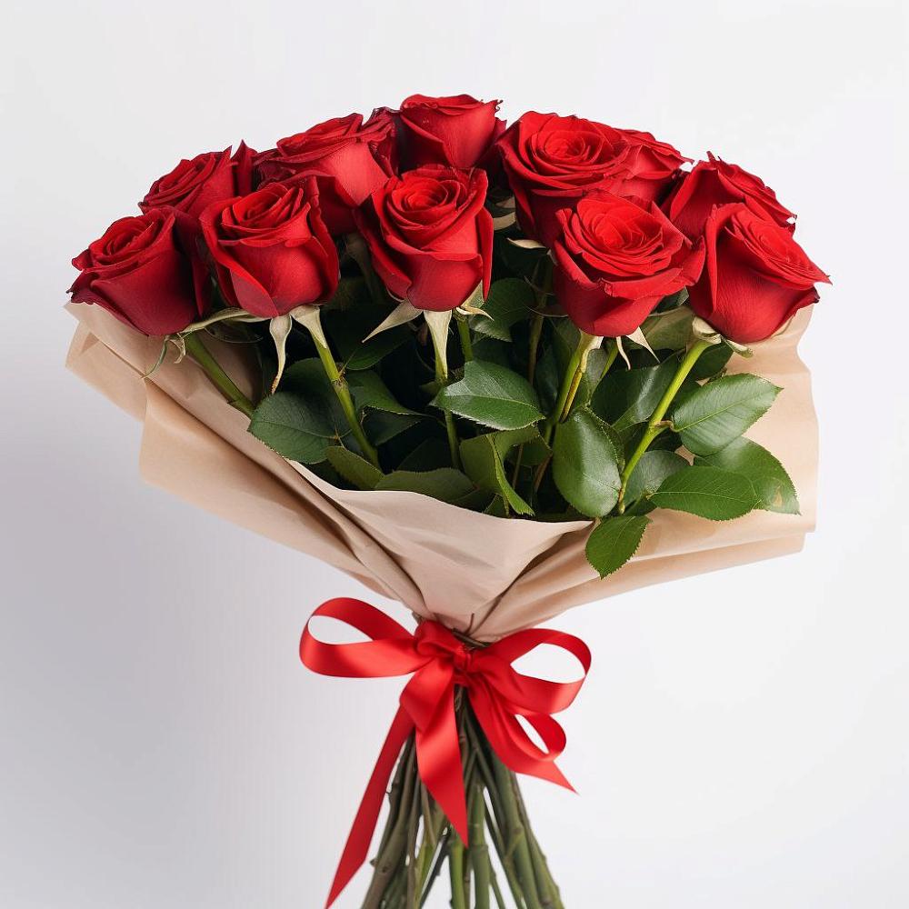 Букет 11 Красных роз Эдлесс Лав в Ильинке Новокузнецк