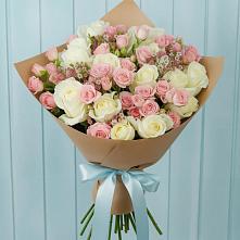 Букет цветов из:  Розы в Ильинке Новокузнецк